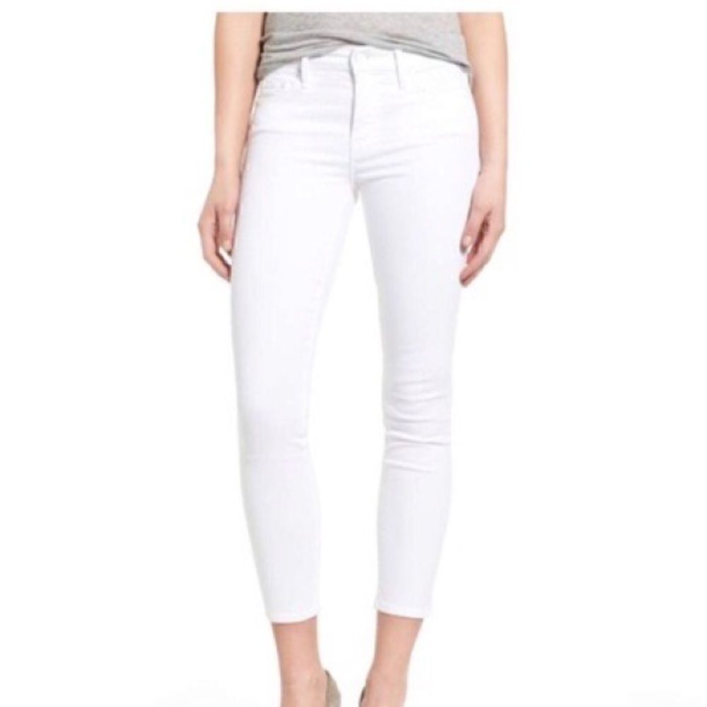 Womens Mother Looker Crop Jeans